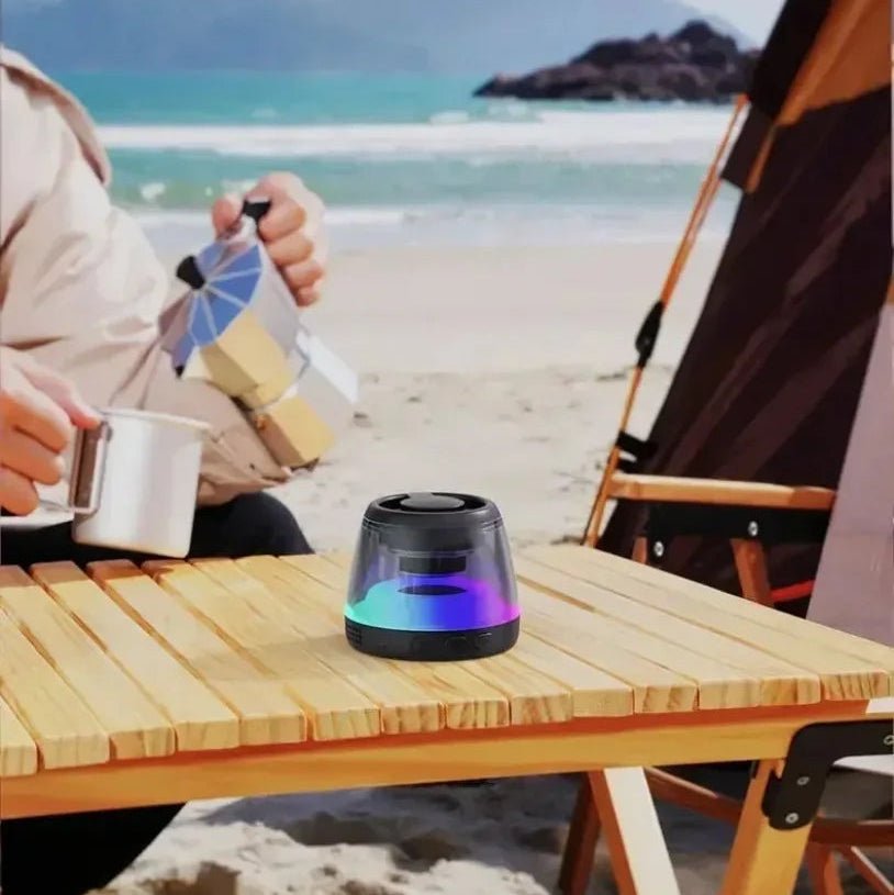 VIBRONA | Enceinte Bluetooth Puissante avec Design Compact | Son Élégant pour une Expérience Musicale Immersive 5