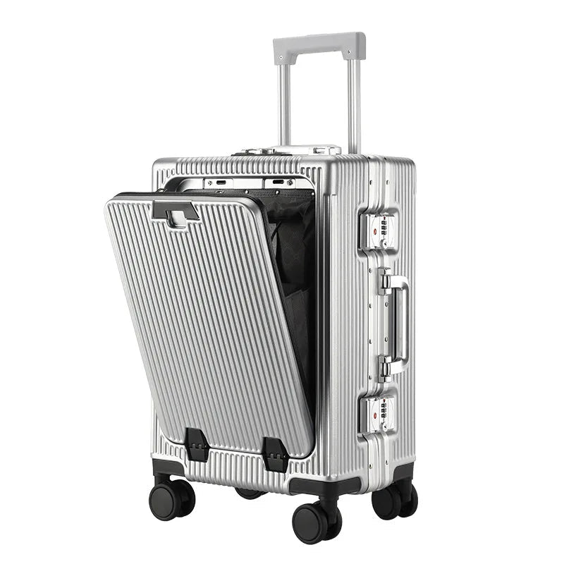 Valise Cabine Élégante en ABS avec Port USB Intégré | Design Raffiné et Pratique pour un Voyage Confortable 7