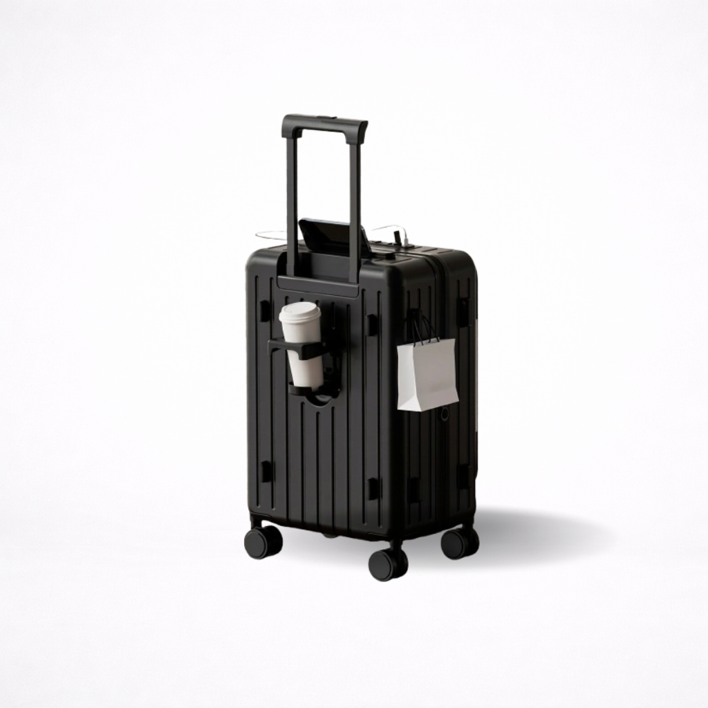 Valise Cabine Latérale en Coque Renforcée | Accessoires Intelligents pour Voyageurs Modernes 0
