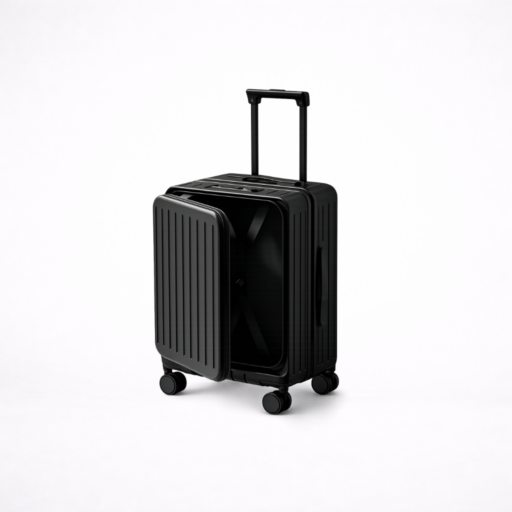 Valise Cabine Latérale en Coque Renforcée | Accessoires Intelligents pour Voyageurs Modernes 2