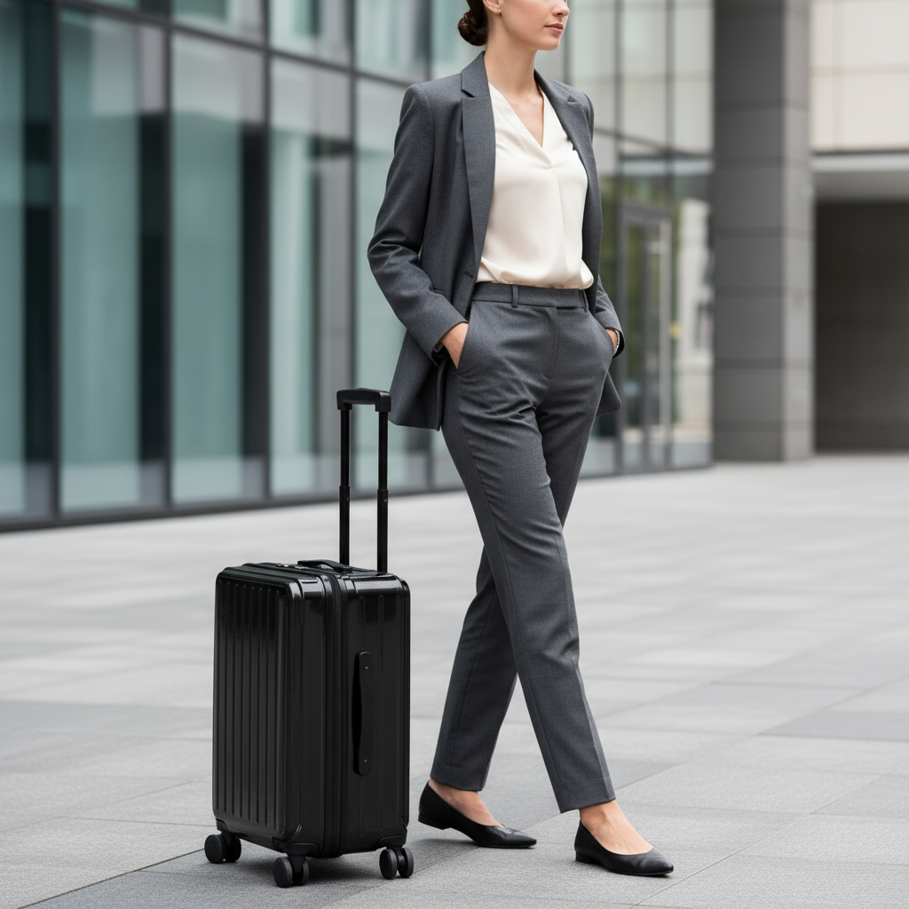 Valise Cabine Latérale en Coque Renforcée | Accessoires Intelligents pour Voyageurs Modernes 3