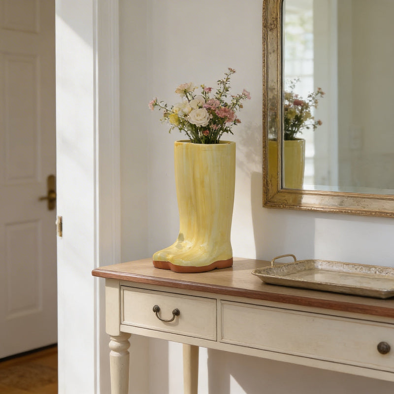 Vase Décoratif en Céramique Blanc | Design Sculptural Élégant pour un Intérieur Raffiné 3