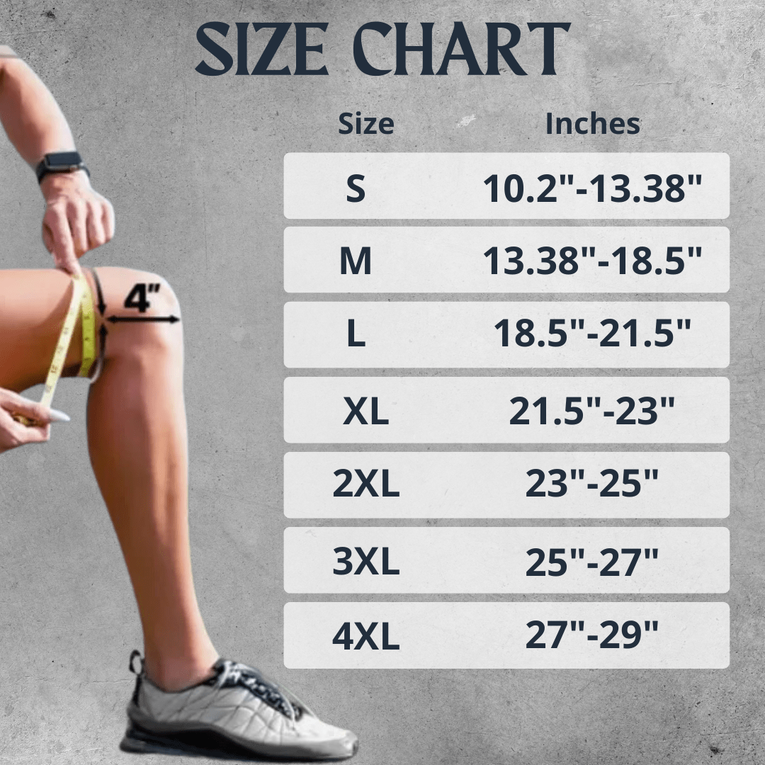 Kneeguard Genouillère Ajustable Grande Taille Soutien