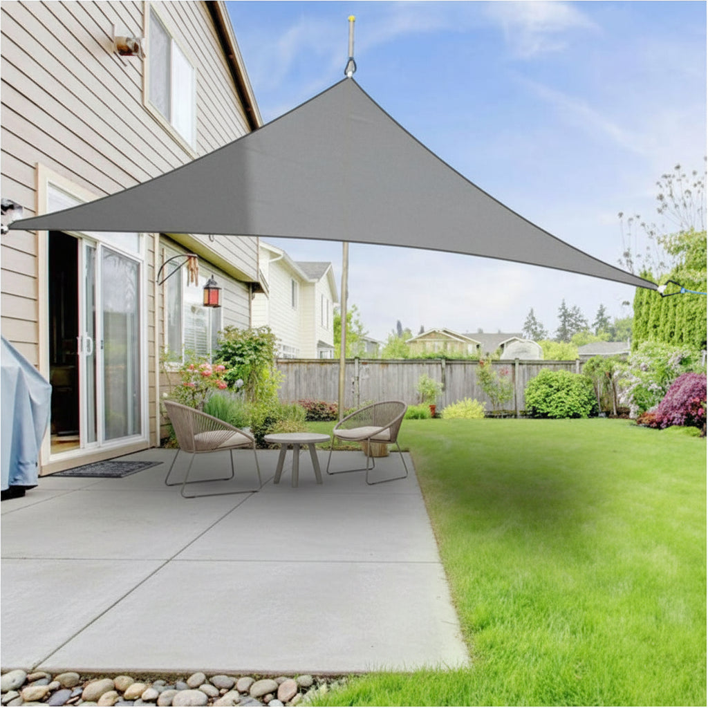 Voile D'Ombrage Rectangulaire en Tissu Résistant | Protection UV et Design Élégant pour un Confort Extérieur Optimal 0