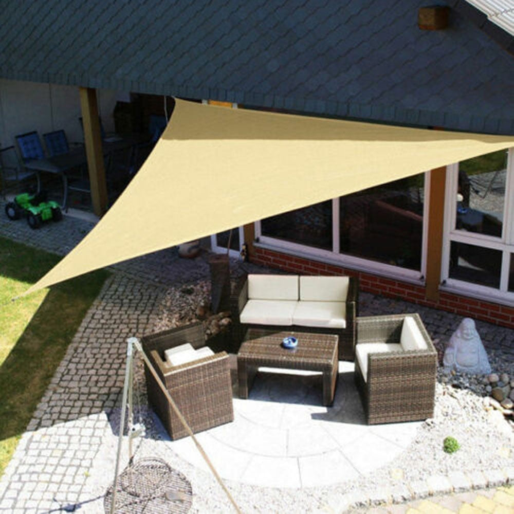 Voile D'Ombrage Rectangulaire en Tissu Résistant | Protection UV et Design Élégant pour un Confort Extérieur Optimal 5