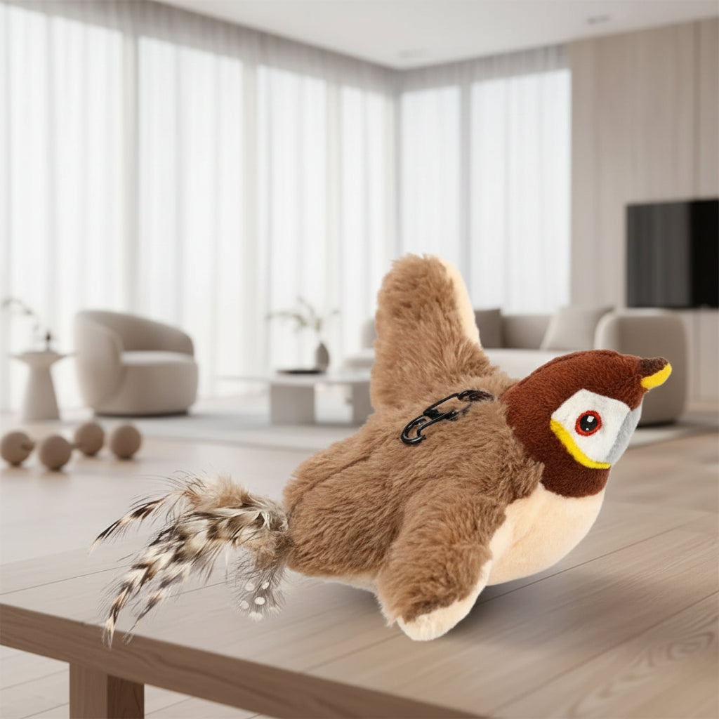 WHISKERFUN | Jouet Interactif Chat avec Activation Automatique | Peluche Élégante et Sûre pour Éveiller les Instincts Naturels de Votre Chat 1