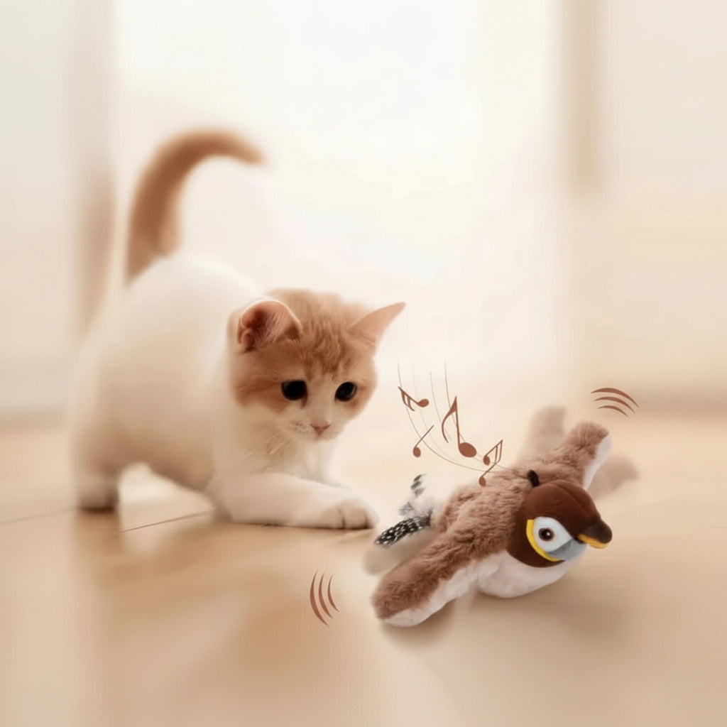 WHISKERFUN | Jouet Interactif Chat avec Activation Automatique | Peluche Élégante et Sûre pour Éveiller les Instincts Naturels de Votre Chat 5