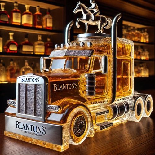 Carafe à Whisky Camion en Verre