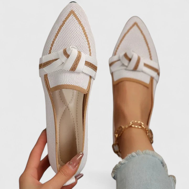 Women's Black Loafers - Chic Orthopedic Comfort Shoes for Everyday Style