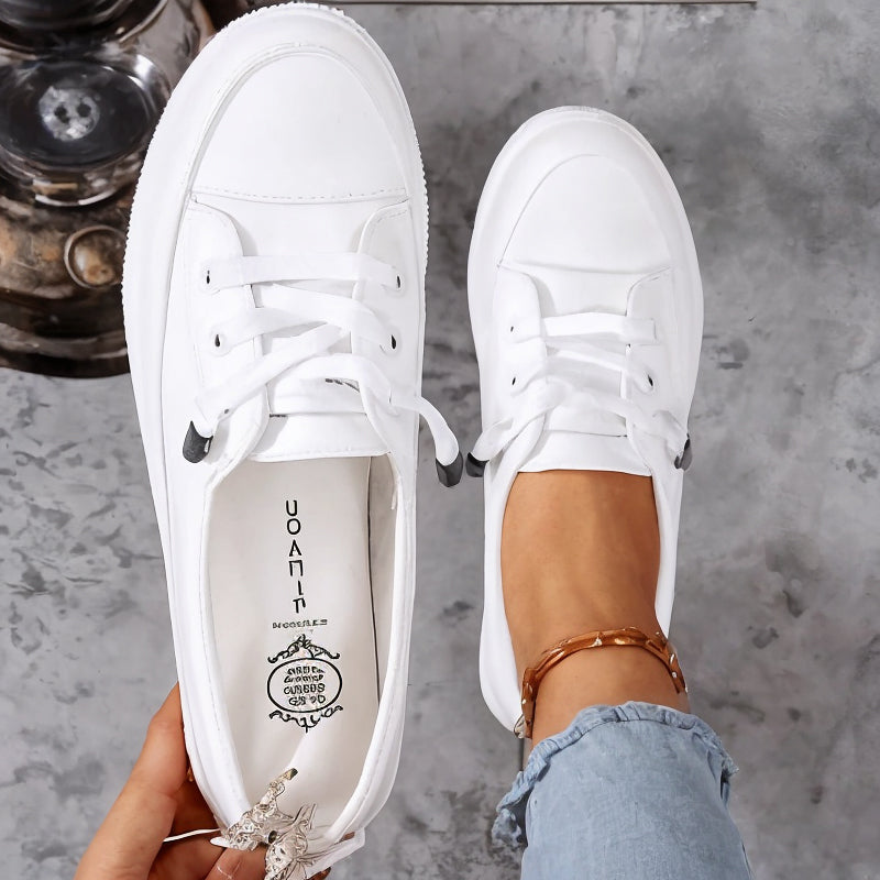 Women's Breathable Slip-On Sneakers - Best Walking Shoes for Women with Arch Support and Comfort