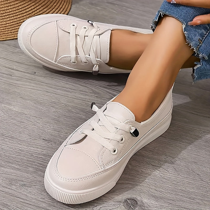 Women's Breathable Slip-On Sneakers - Best Walking Shoes for Women with Arch Support and Comfort