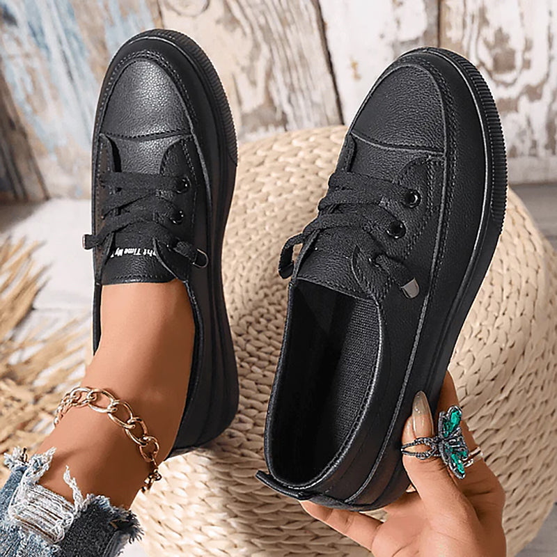 Women's Breathable Slip-On Sneakers - Best Walking Shoes for Women with Arch Support and Comfort