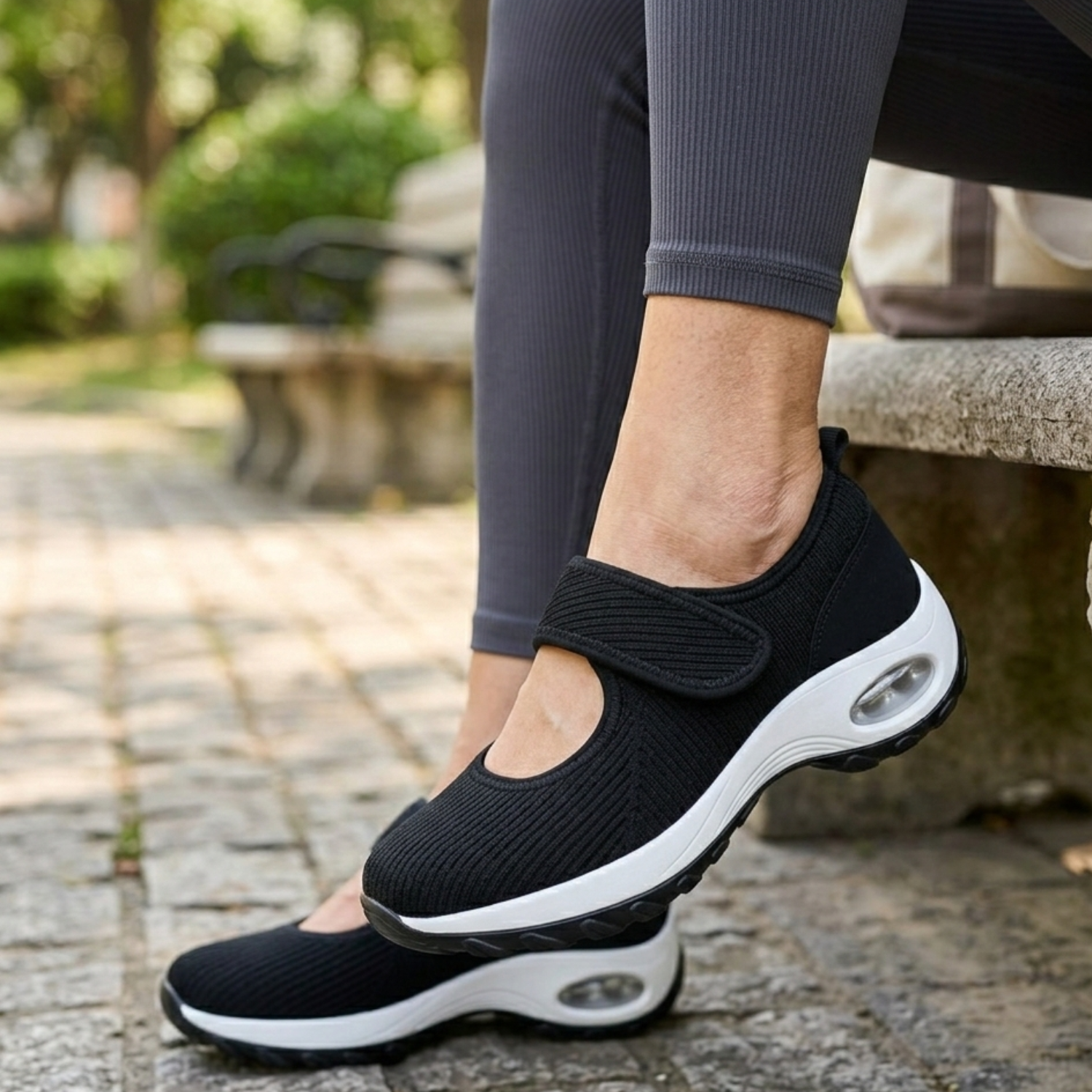 Women's Extra-Wide Comfort Shoes - Cushioned Supportive Footwear for Daily Wear