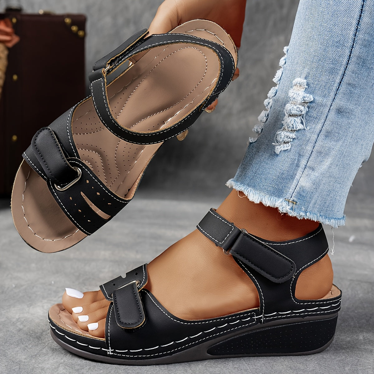 Women's Lightweight Orthopedic Sandals - Stylish Comfort Footwear for All-Day Support