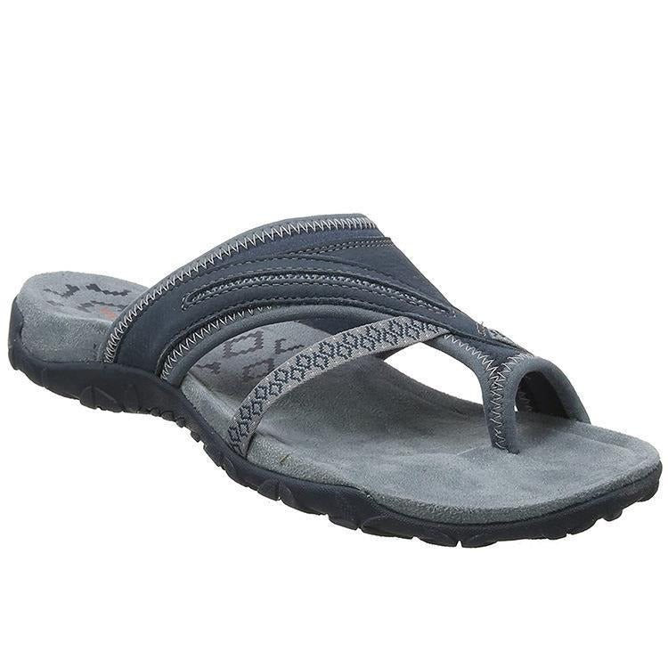 Women's Memory Foam Slippers - Adjustable Comfort Footwear for All-Day Relaxation