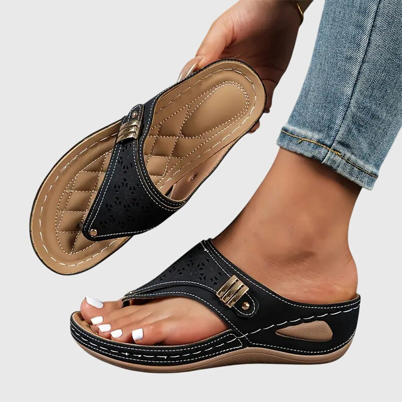 Women's Orthopedic Comfort Sandals - Stylish Supportive Footwear for Everyday Use