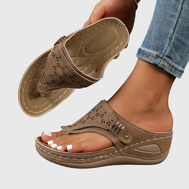 Women's Orthopedic Comfort Sandals - Stylish Supportive Footwear for Everyday Use