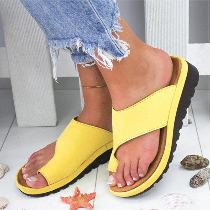 Women's Orthopedic Correcting Sandals - Stylish Supportive Footwear for Bunion Relief