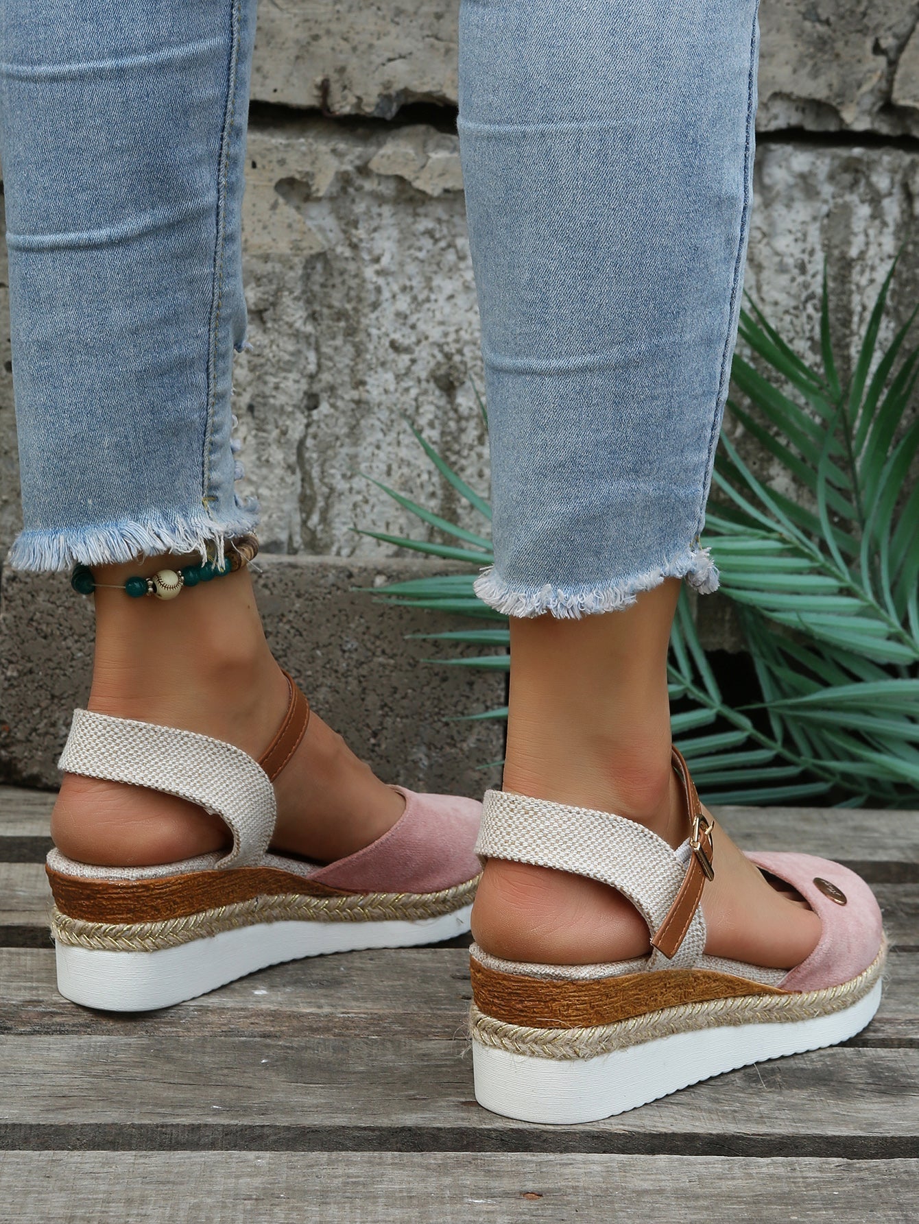 Women's Orthopedic Espadrille Wedge Shoes - Stylish Comfort for Everyday Wear