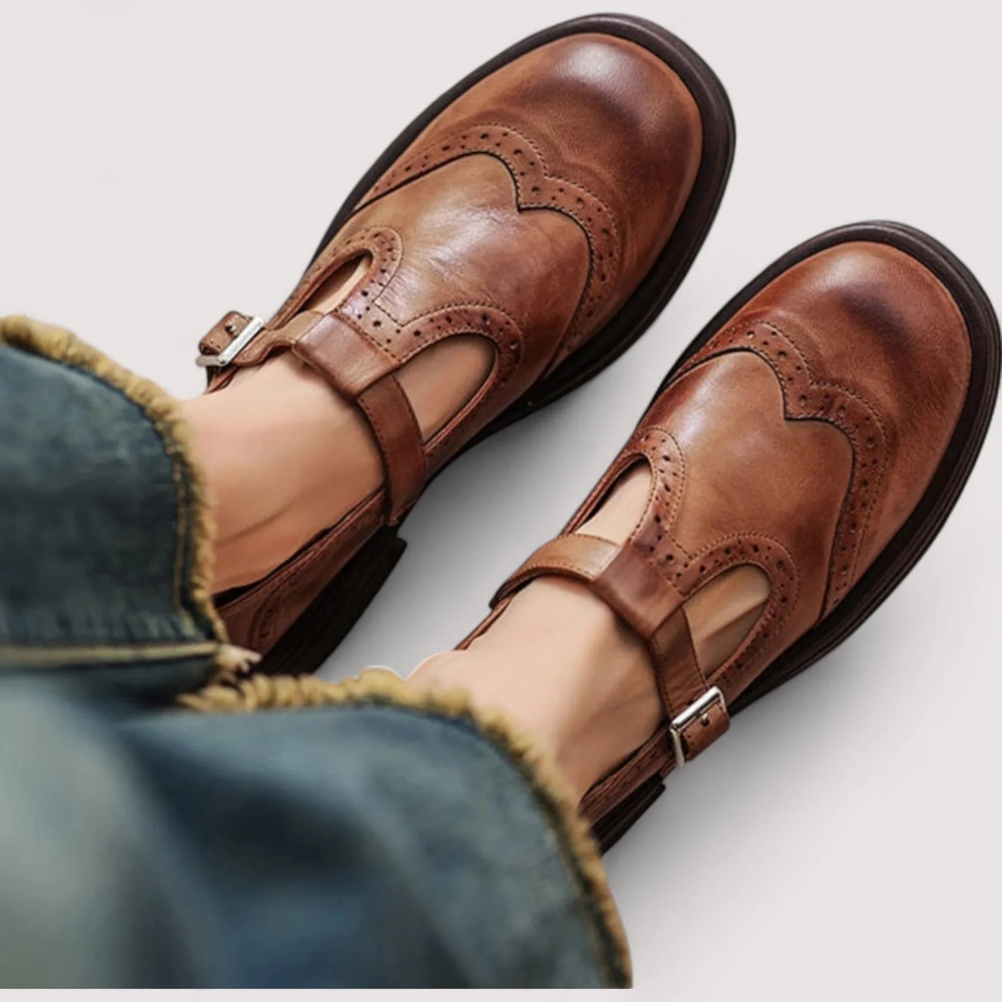 Women's Orthopedic Mary Jane Shoes - Stylish Supportive Footwear for Everyday Comfort