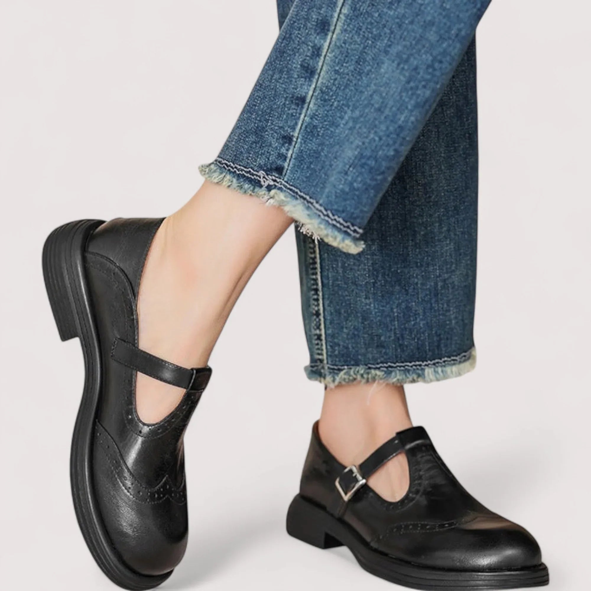 Women's Orthopedic Mary Jane Shoes - Stylish Supportive Footwear for Everyday Comfort