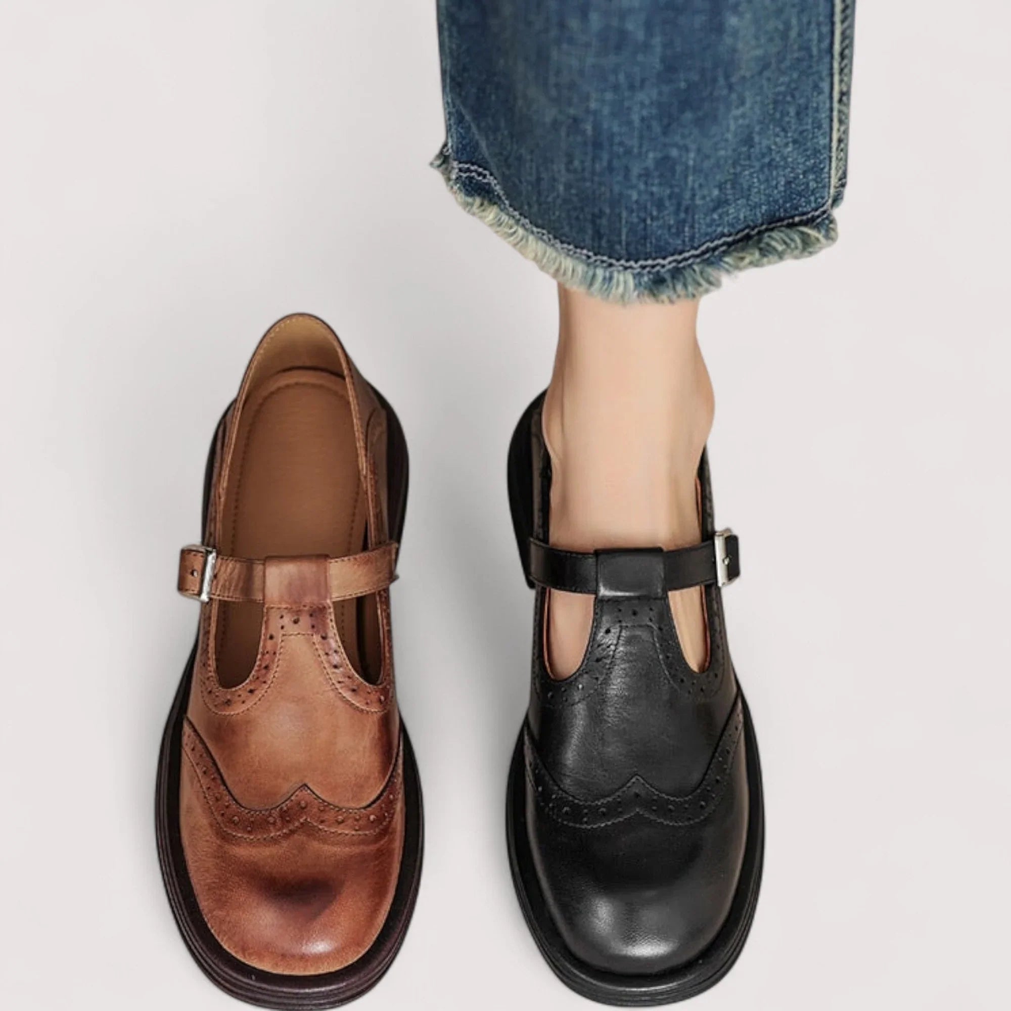 Women's Orthopedic Mary Jane Shoes - Stylish Supportive Footwear for Everyday Comfort