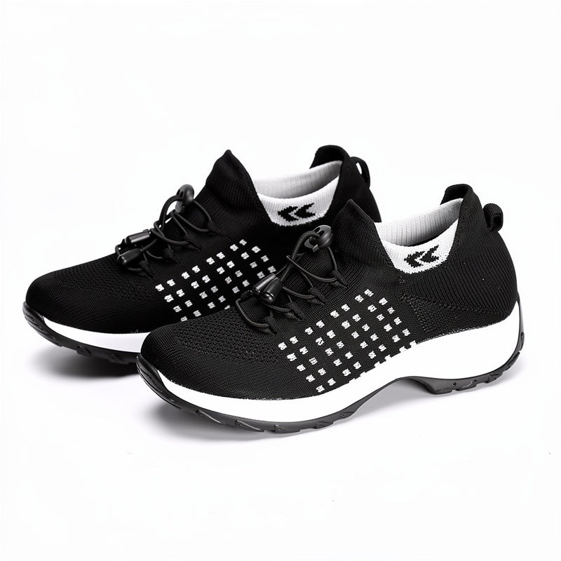 Women's Orthopedic Sneakers - Supportive and Flexible Footwear for All-Day Comfort
