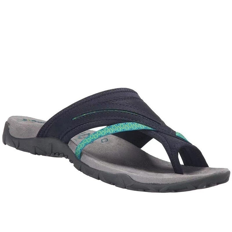 Women's Orthopedic Summer Flip Flops - Comfortable Arch Support Sandals for Foot Health