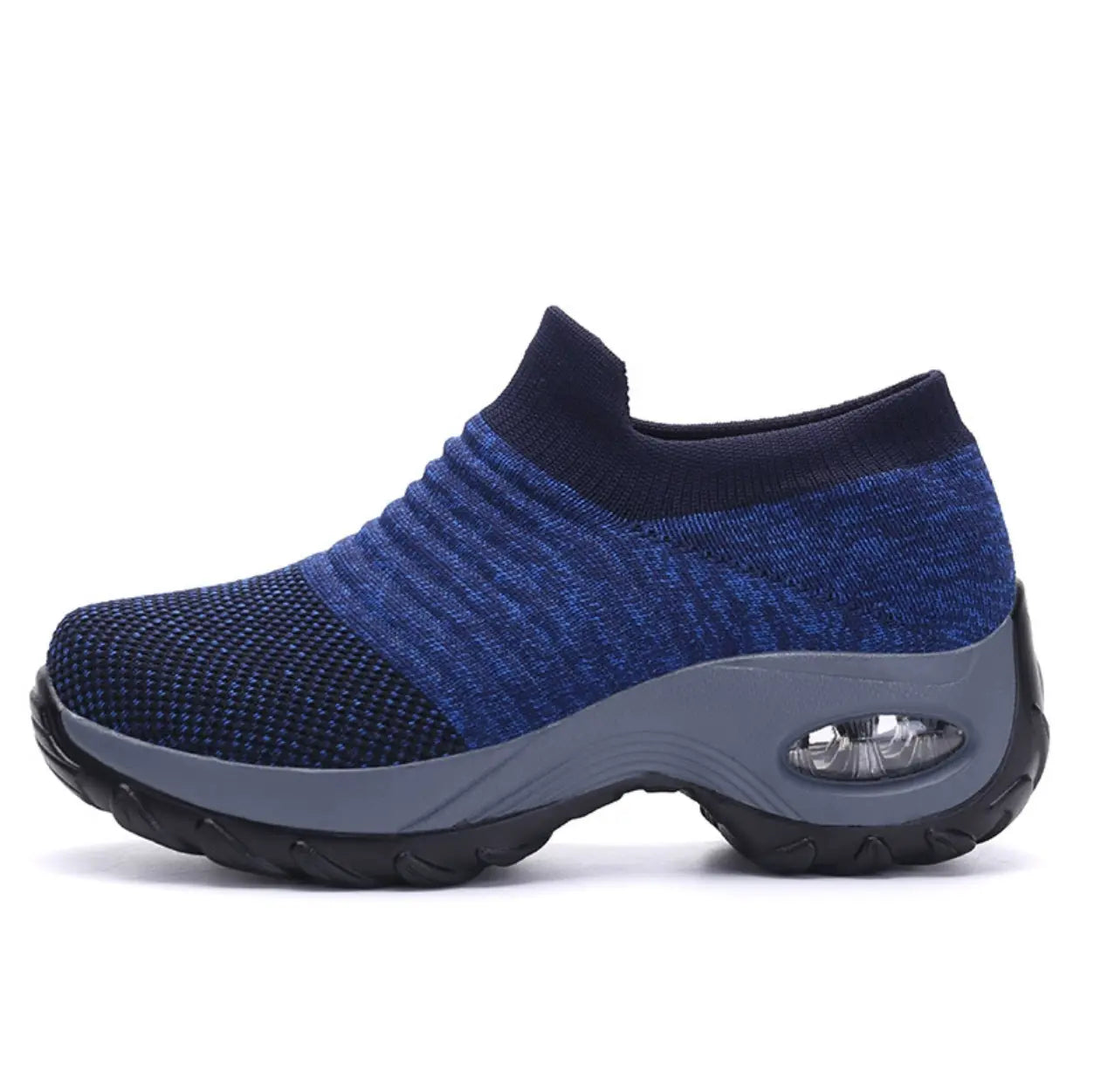 Women's Slip-On Sneakers - Comfortable Orthopedic Walking Shoes with Arch Support