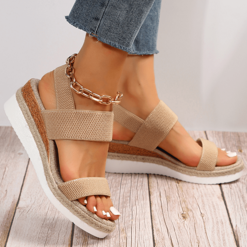 Women's Sporty Platform Sandals - Lightweight Orthopedic Comfort for Everyday Style