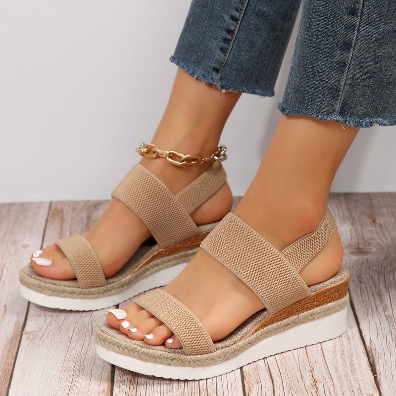 Women's Sporty Platform Sandals - Lightweight Orthopedic Comfort for Everyday Style