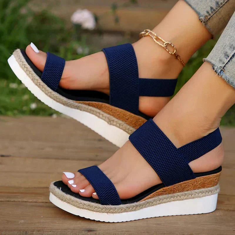Women's Sporty Platform Sandals - Lightweight Orthopedic Comfort for Everyday Style
