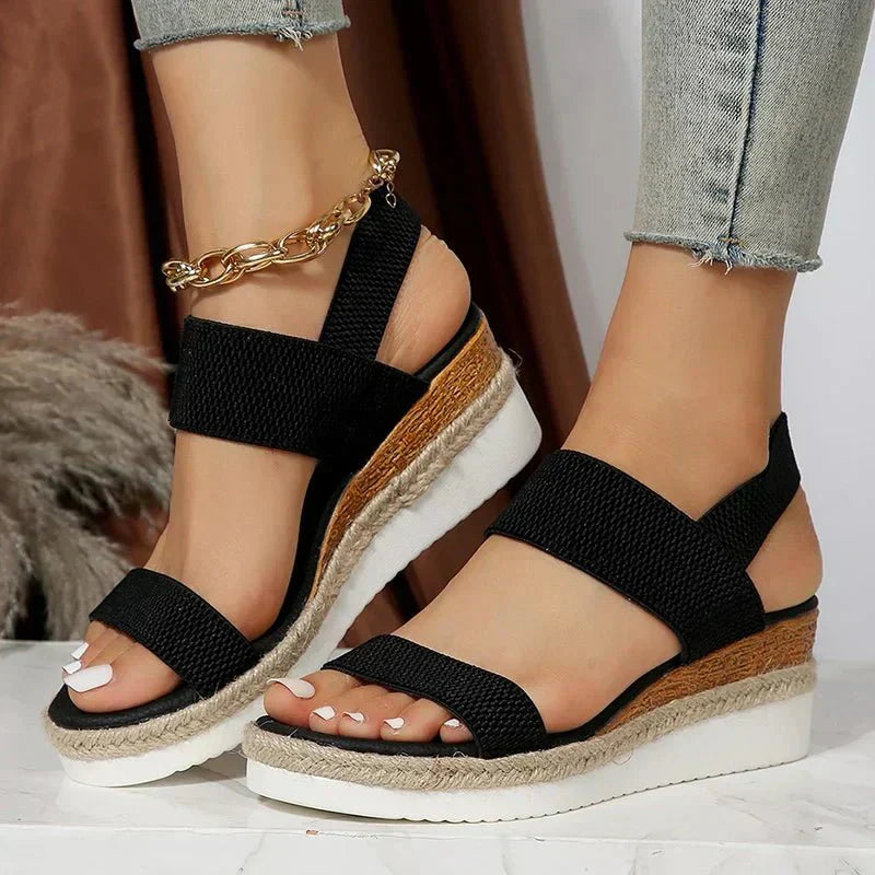 Women's Sporty Platform Sandals - Lightweight Orthopedic Comfort for Everyday Style