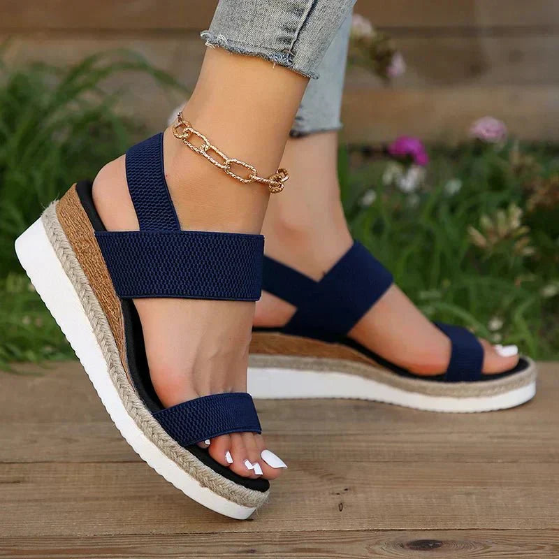 Women's Sporty Platform Sandals - Lightweight Orthopedic Comfort for Everyday Style
