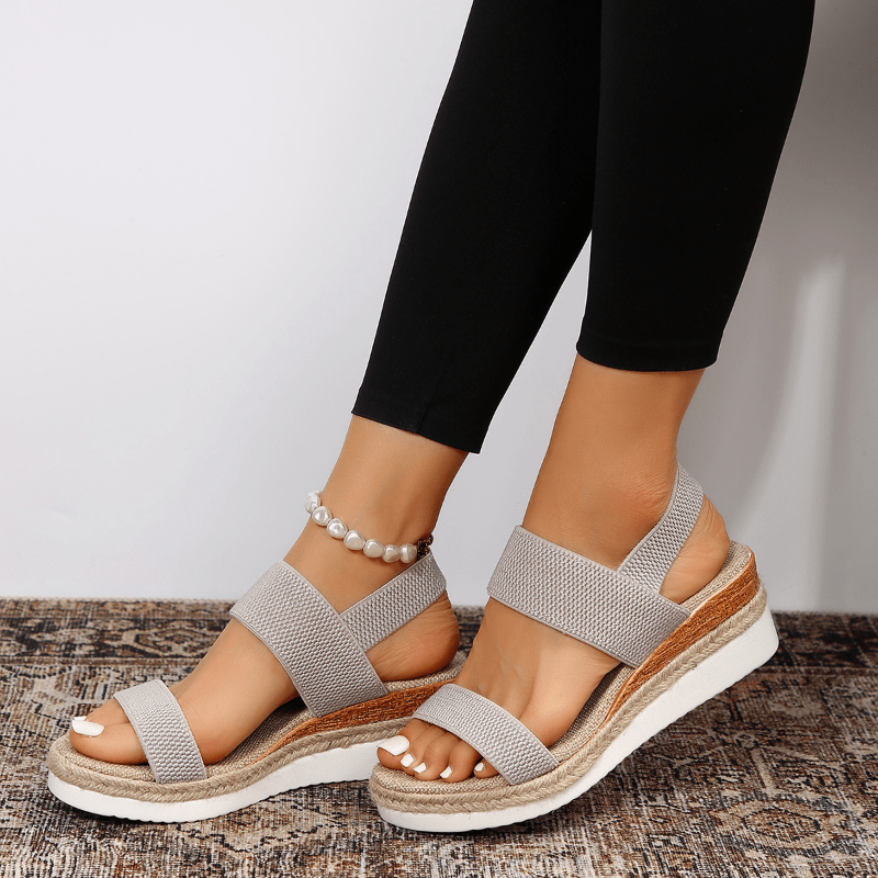 Women's Sporty Platform Sandals - Lightweight Orthopedic Comfort for Everyday Style