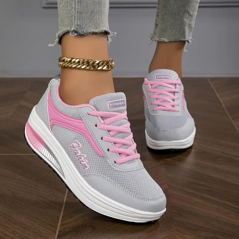 Women's Stylish Orthopedic Sneakers - Comfortable Supportive Footwear for Daily Wear