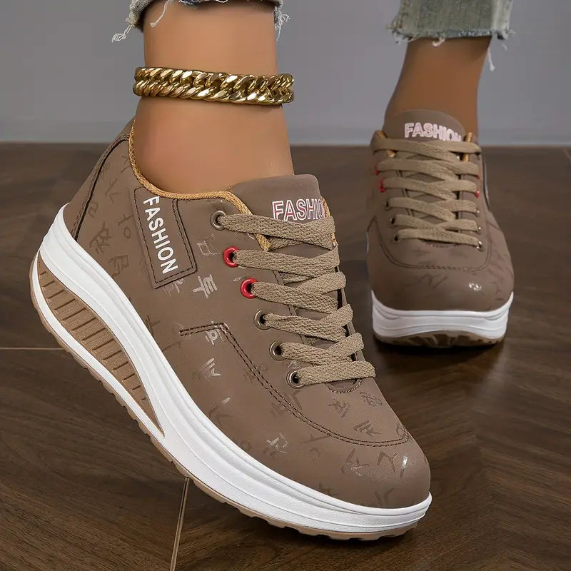 Women's Stylish Orthopedic Sneakers - Comfortable Supportive Footwear for Daily Wear