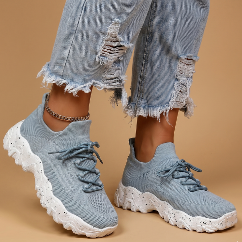 Women's Ultra-Light Walking Shoes - Cushioned Sneakers for All-Day Comfort