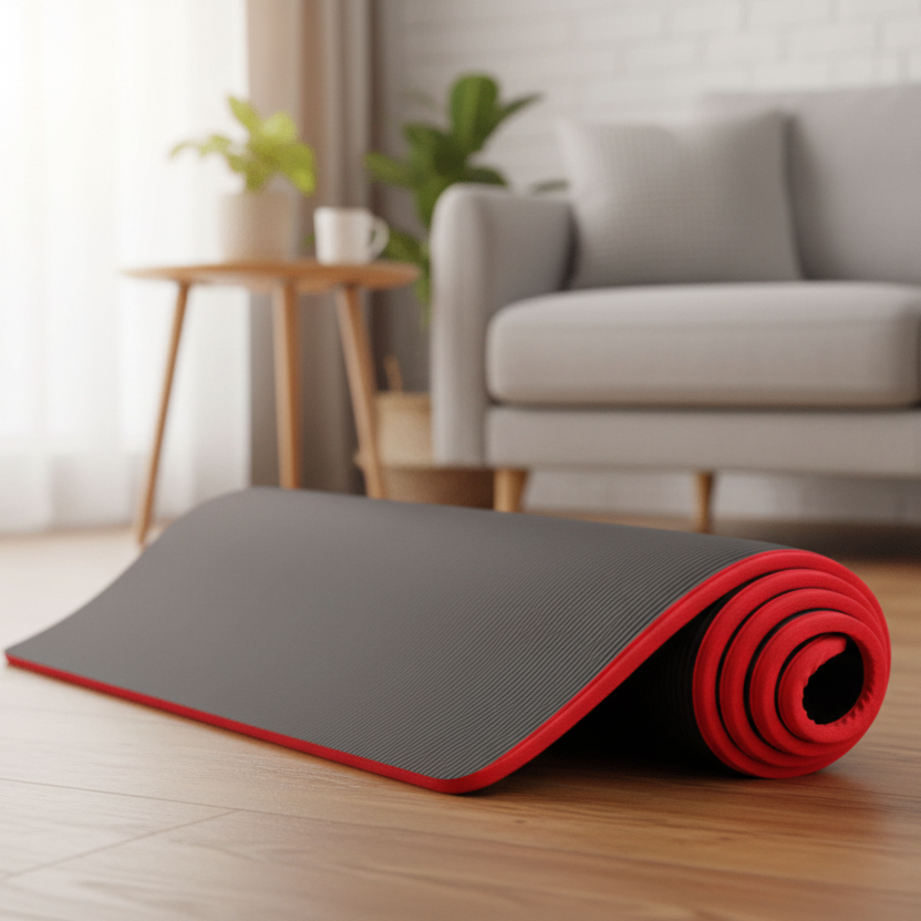 Biowatch2 Tapis de Yoga Extra Épais Antidérapant