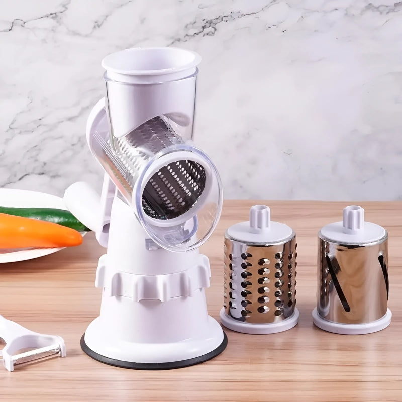 VeggieMaster Slicer - Mandoline Manuelle 3 Lames