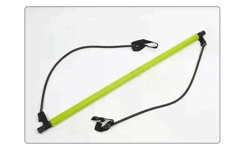 Pilatescore Bar Set - Portable Pilates training device with resistance bands