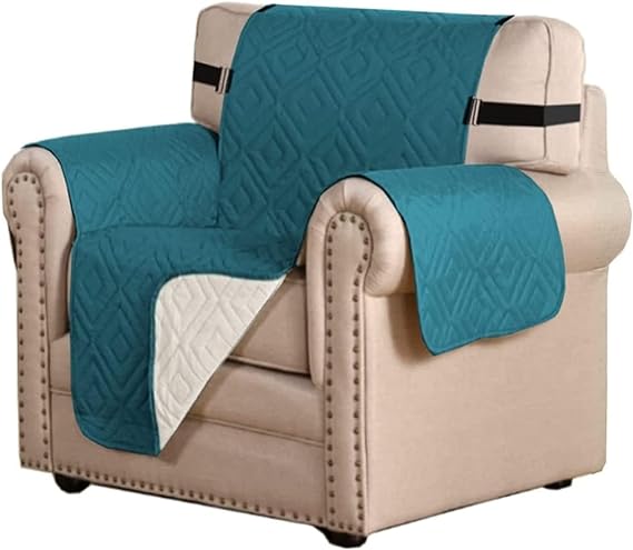 Housse de canapé matelassée réversible, 1 à 3 places