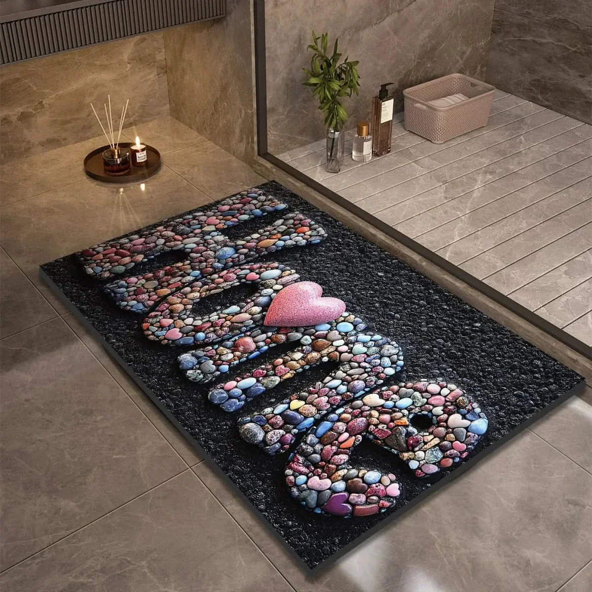 Tapis de Bain en Diatomite Antidérapant - 5