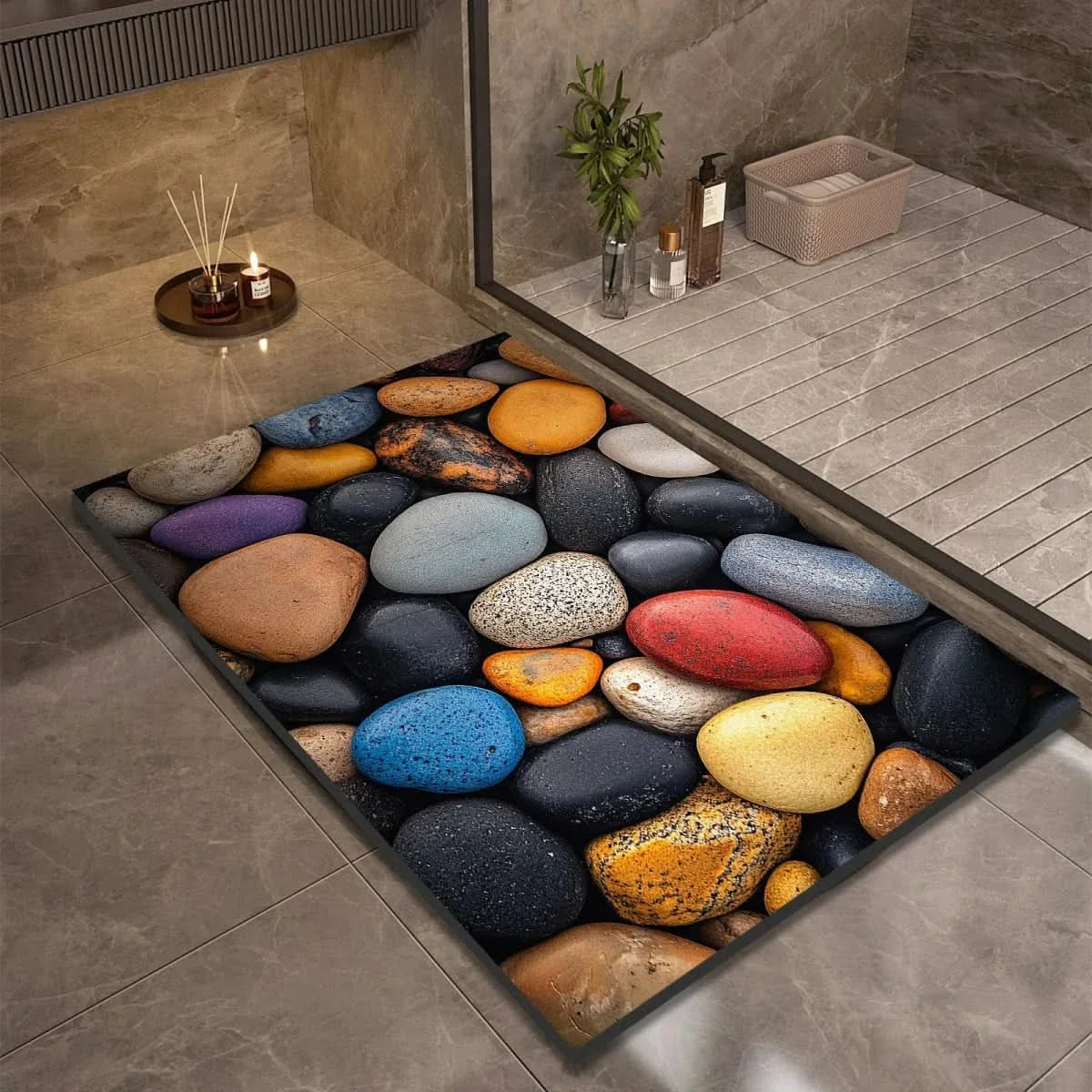 Tapis de Bain en Diatomite Antidérapant - 3