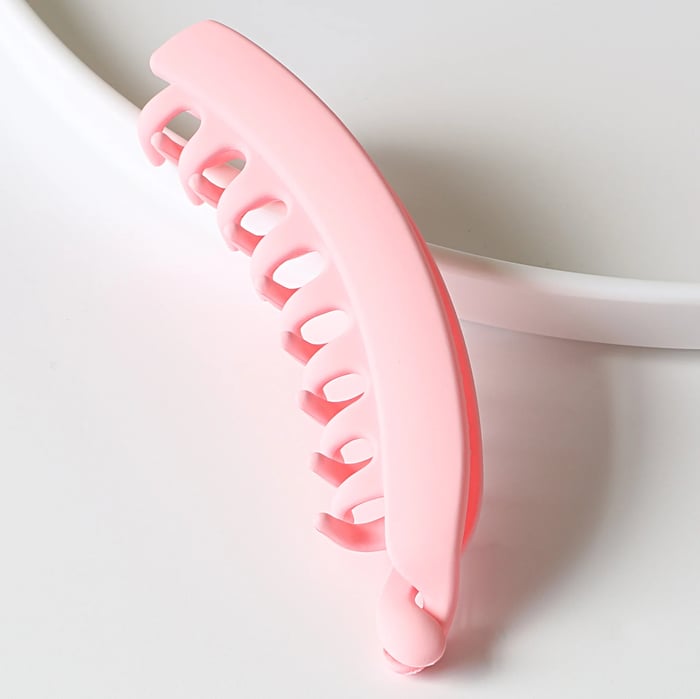 Matte PC Resin Banana Hair Clip