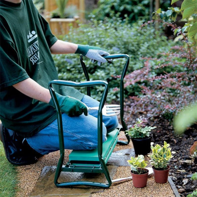 Ergonomic Garden Knee Pad and Seat  