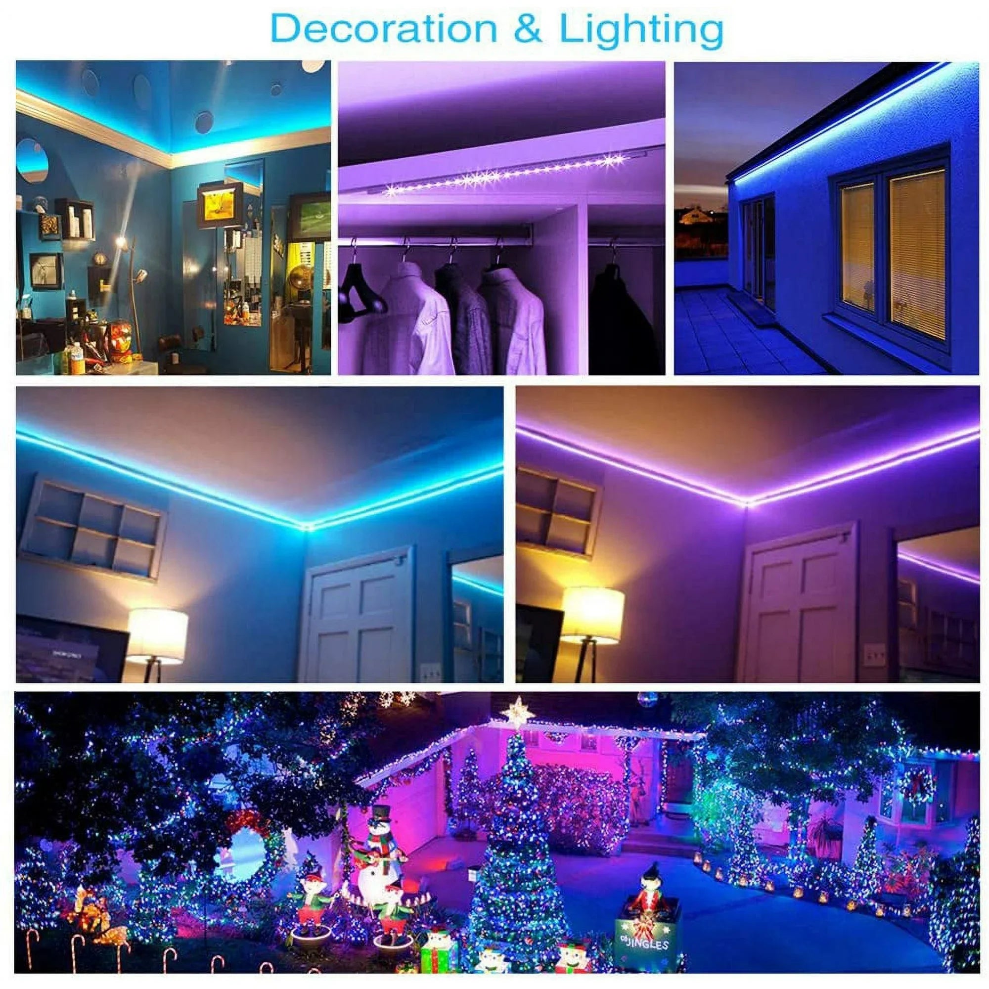 Ruban LED 10m Multicolore