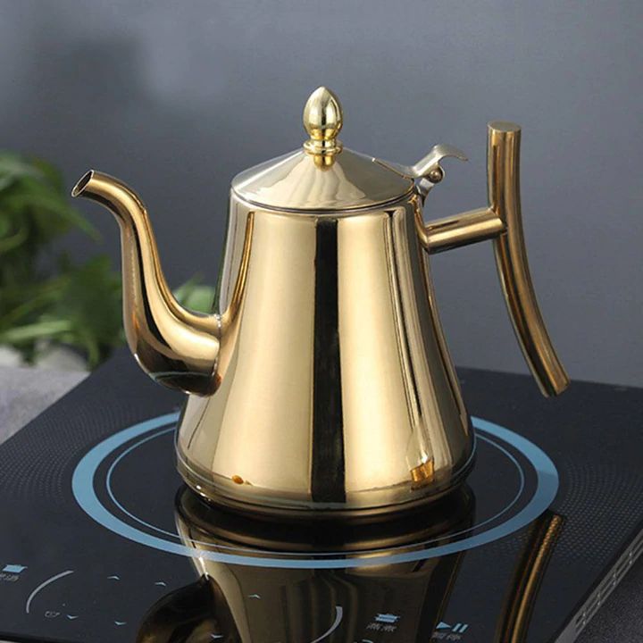 Whistling Induction Kettle with Built-In Filter