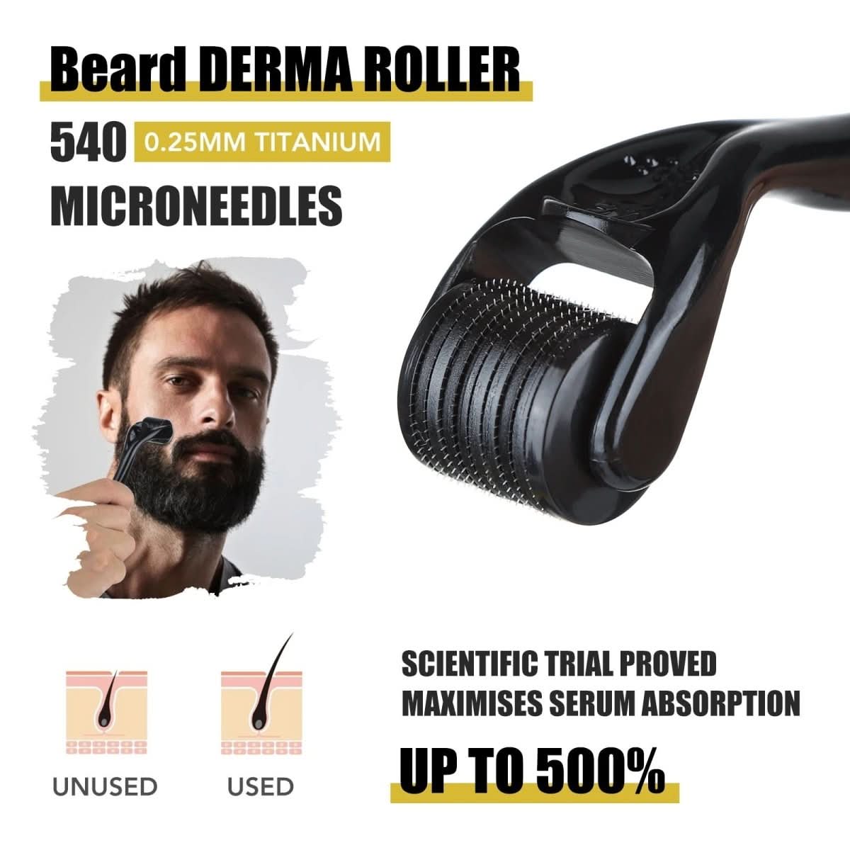 Movoglove Kit de Croissance pour Barbe Forte
