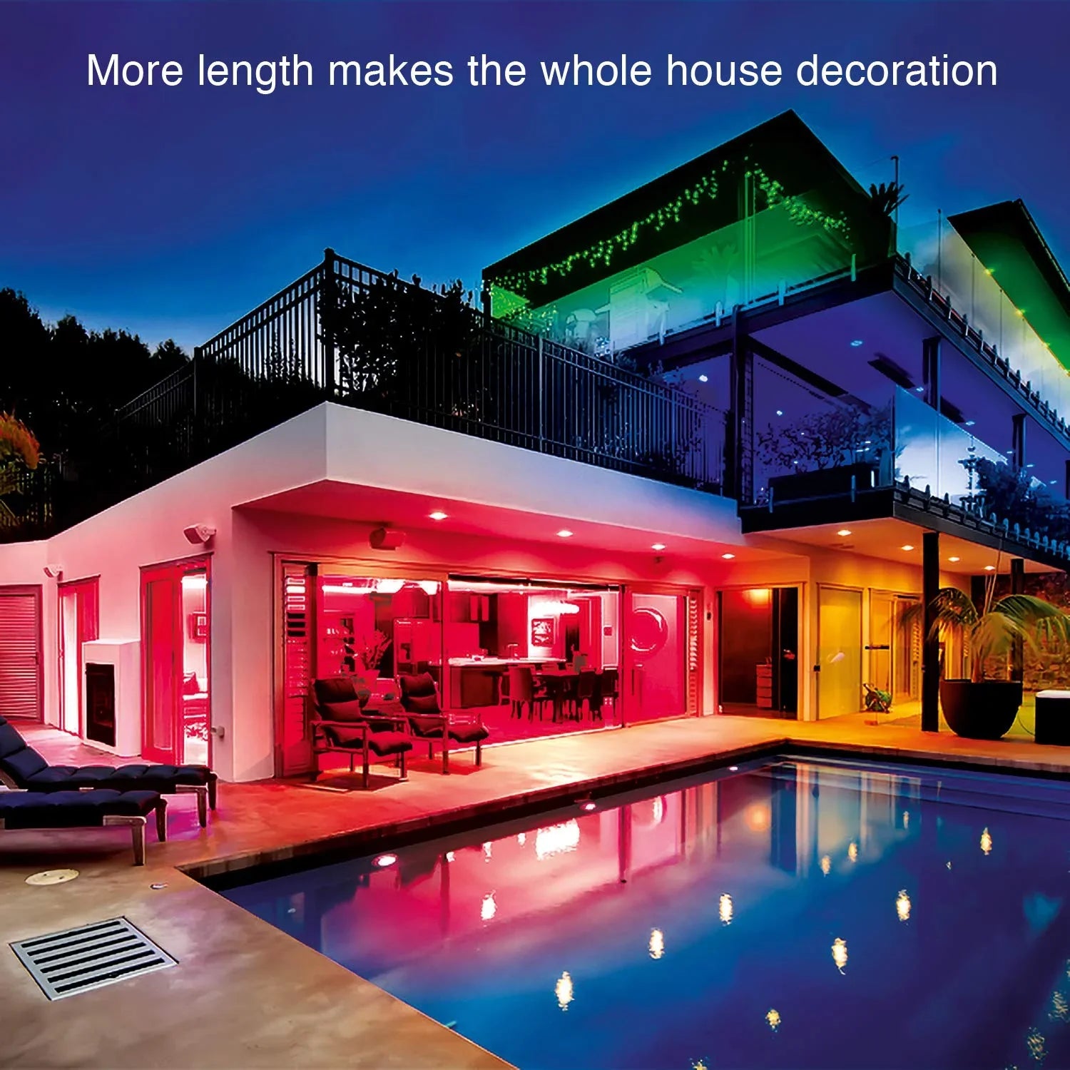 Ruban LED 10m Multicolore